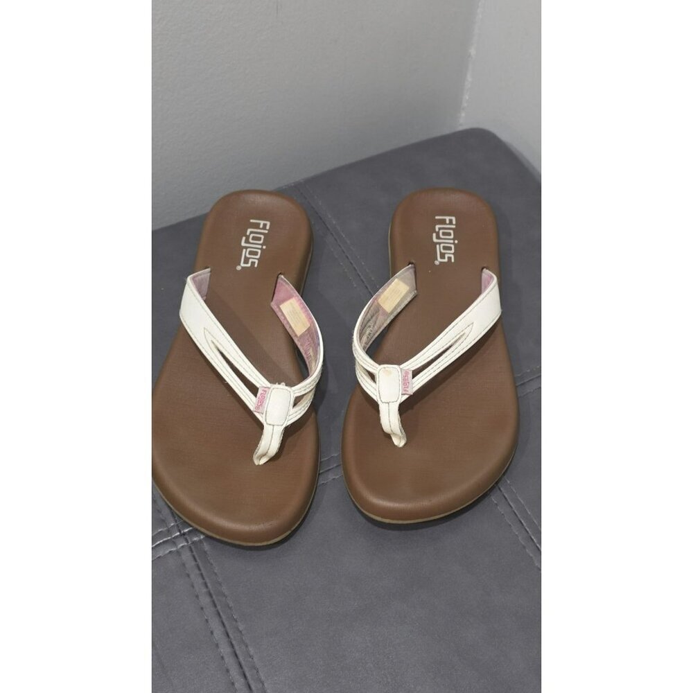 Flojos Sandals Flip Flop Thong Slip On Womens Size 7 Casual Beach Vacation